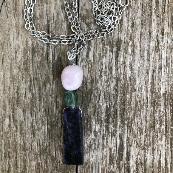 Jewelry - Charoite necklace for soul healing and growth